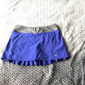 Women's Athletic Shorts in Blue and Gray